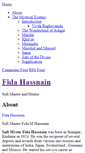 Mobile Screenshot of fidahassnain.myasa.net